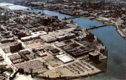 Aerial View of Green Bay Postcard