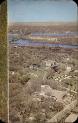 Campus of Augustana College Postcard