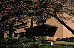 Lincoln Library, Bradley University Peoria, IL Postcard Postcard