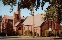 Wright Community Congregational Church Postcard