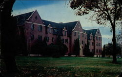 Talkington Hall, Women's Residence Hall at Lewis-Clark Normal School Postcard