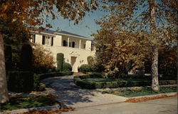 Home of Jane Wyman Postcard