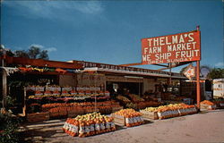 Thelma's Farm Market Postcard