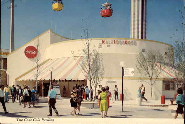 The Coca Cola Pavilion - 1968 World's Fair Hemisfair San Antonio, Tx