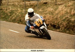 Roger Burnett at Hailwood Heights Postcard