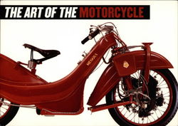 The art of the motorcycle Modern (1970's to Present) Postcard Postcard