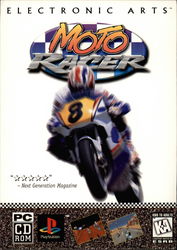 Electronic Arts - Moto Racer Postcard