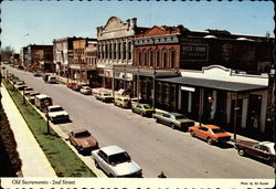 Old Sacramento - 2nd Street Postcard