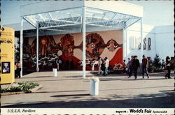 USSR Pavillion at Expo 74 World's Fair Spokane Postcard