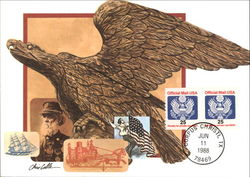 The Eagle as Symbol Postcard