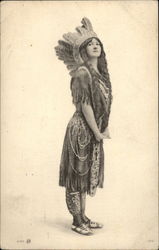 Native Woman Postcard