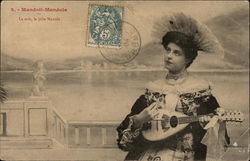 Mandoli-Mandola Women Postcard Postcard