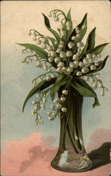 Lilies of the Valley Flowers Postcard Postcard