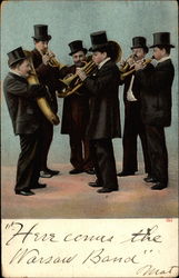 Warsaw Band Postcard