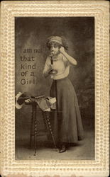 I am not that kind of a girl Postcard