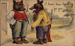 I have been hunting for you Postcard