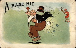 A Base Hit Postcard