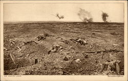 No Man's Land World War I Postcard Postcard