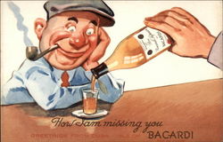 Bacardi - How I Am Missing You Postcard