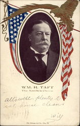 W.M.H. Taft Presidents Postcard Postcard