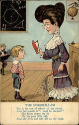 The SchoolMa'am Postcard