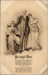 Der Deutsche Mann Postcard