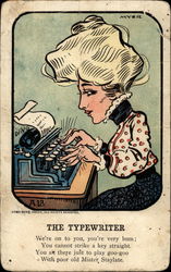 The Typewriter Postcard