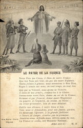 La pater de la France Postcard