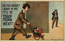 Oh, You Needn't Laugh at Me! Postcard