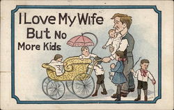 No more kids Babies Postcard Postcard