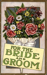 For the bride and groom Postcard