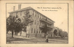 New St. James Hotel Jacksonville, FL Postcard Postcard