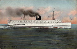 Steamer Belfast Steamers Postcard Postcard