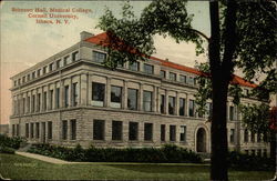 Stimson Hall, Medical College, Cornell University Postcard