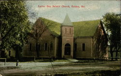 Latter Day Saints' Church Holden, MO Postcard Postcard