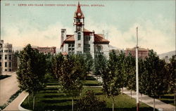 Lewis and Clark County Court House Postcard