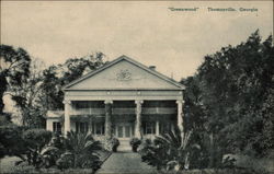 "Greenwood" Thomasville, GA Postcard Postcard