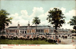 Machinery Hall, Jamestown Exposition 1907` Postcard