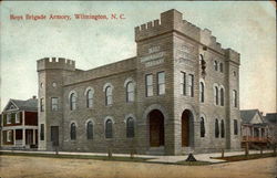 Boys Brigade Armory Wilmington, NC Postcard Postcard