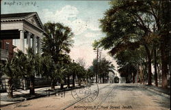 Front Street South Wilmington, NC Postcard Postcard