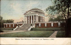 North Side Rotunda, University of Virginia Charlottesville, VA Postcard Postcard