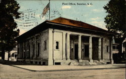 Post Office Sumter, SC Postcard Postcard