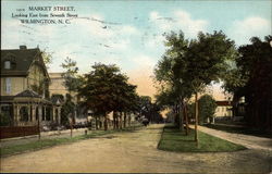 Market Street, Looking East from Seventh Street Postcard