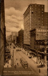 Second Ave., North from James Postcard