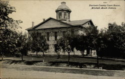 Davison County Court House Postcard