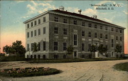 Science Hall, D.W.U Postcard