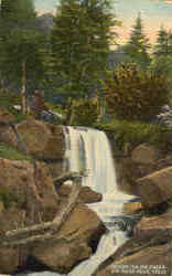 Minne-Ha-Ha-Falls Pikes Peak, CO Postcard Postcard