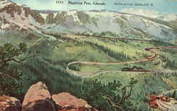 Hagerman Pass Scenic, CO Postcard Postcard