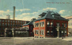 Draper Co. Plant. (Offices) Hopedale, MA Postcard Postcard