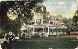 Woerz Summer Residence Rumson Road, NJ Postcard Postcard